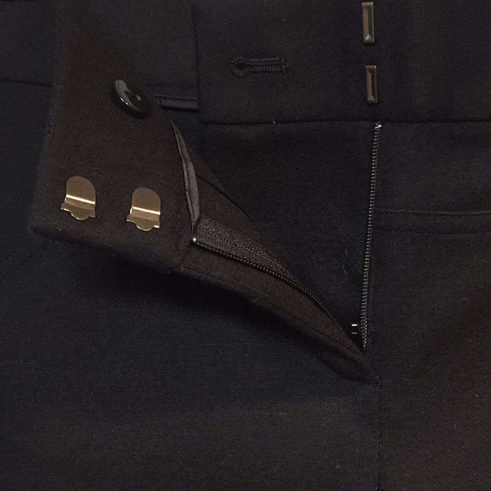 Black stretch Diane von Furstenberg pant - Picture 5 of 7